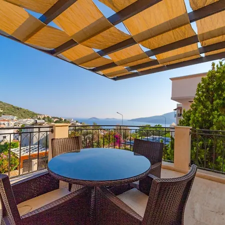 Villa A Luxurious Sea View Within Walking Distance To Town In Kalkan Kalamar Kas