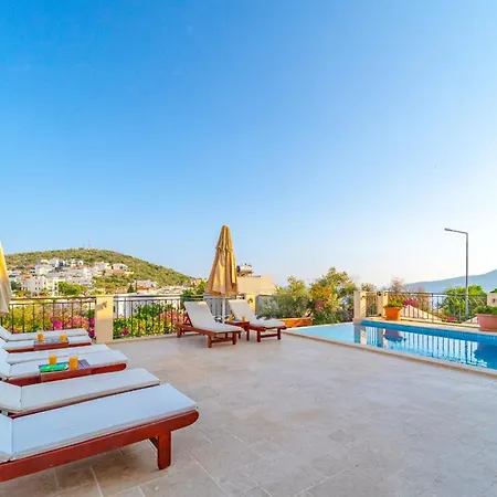 Villa A Luxurious Sea View Within Walking Distance To Town In Kalkan Kalamar